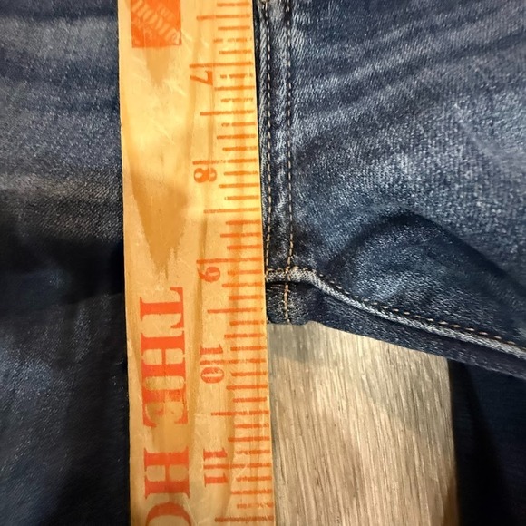 American Eagle Jegging Women's 4 Short Blue Hi Rise Stretch Skinny Dark Wash - Picture 7 of 8